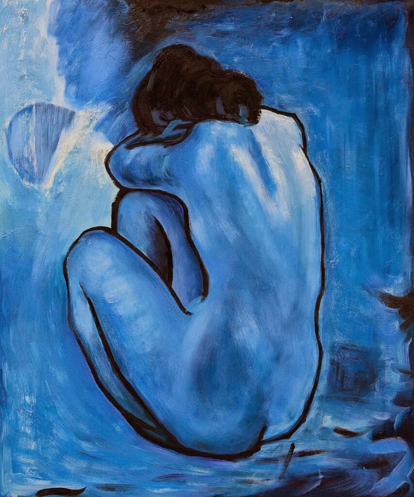 desnudo azul Picasso