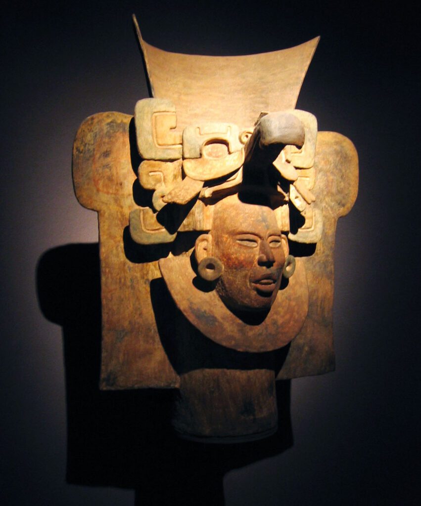 Monte alban oaxaca mask