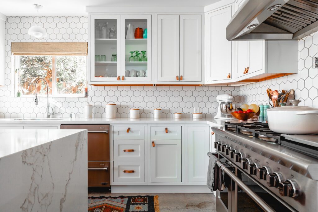 cocina baldosa panal