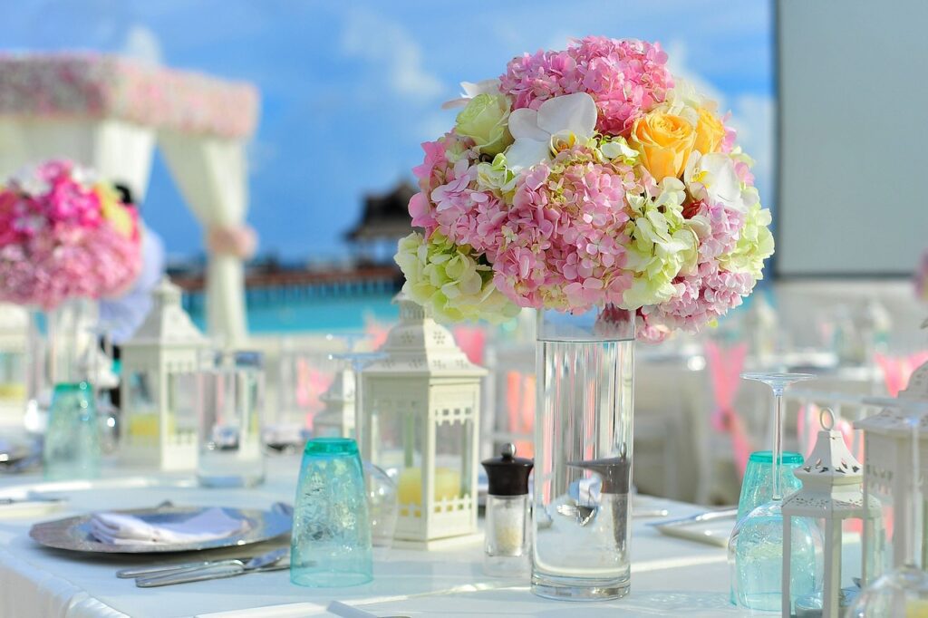 Decoración Elegante para Fiestas y Cenas Formales