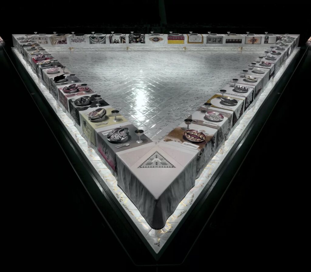la cena Judy chicago