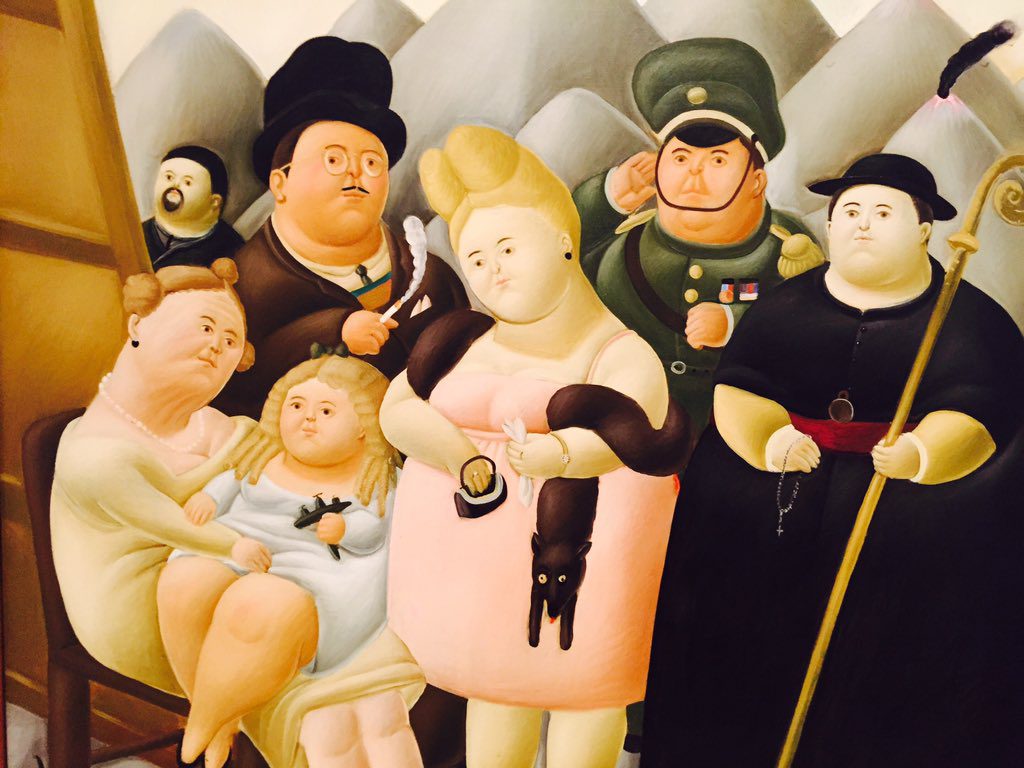 La familia presidencial botero