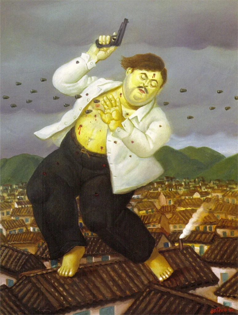 La muerte de Pablo Escobar Botero