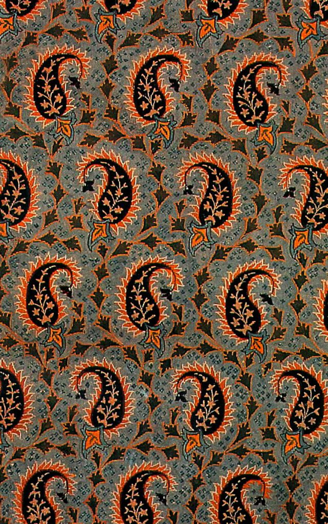 Persian Silk Brocade Paisley Persian Paisley Abdollah Salami 1939
