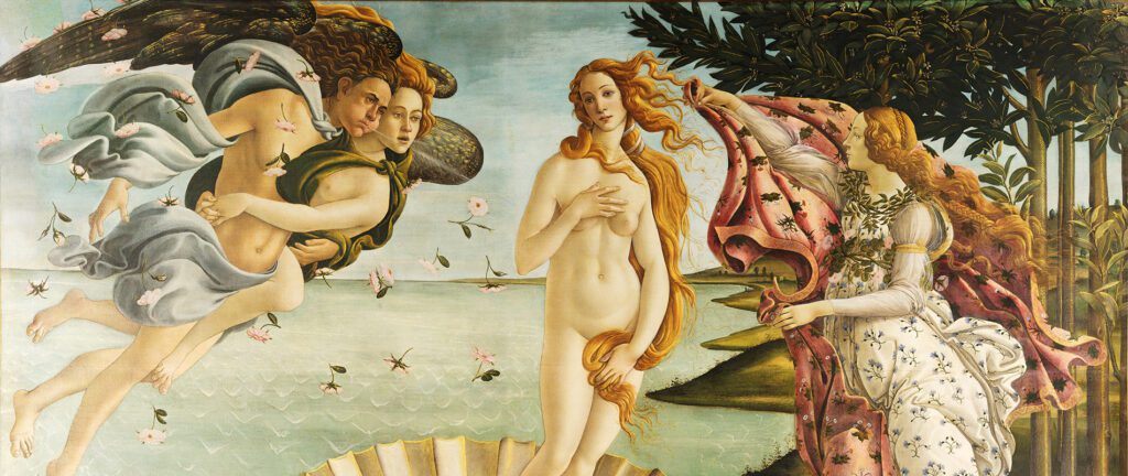 Sandro Botticelli La nascita di Venere