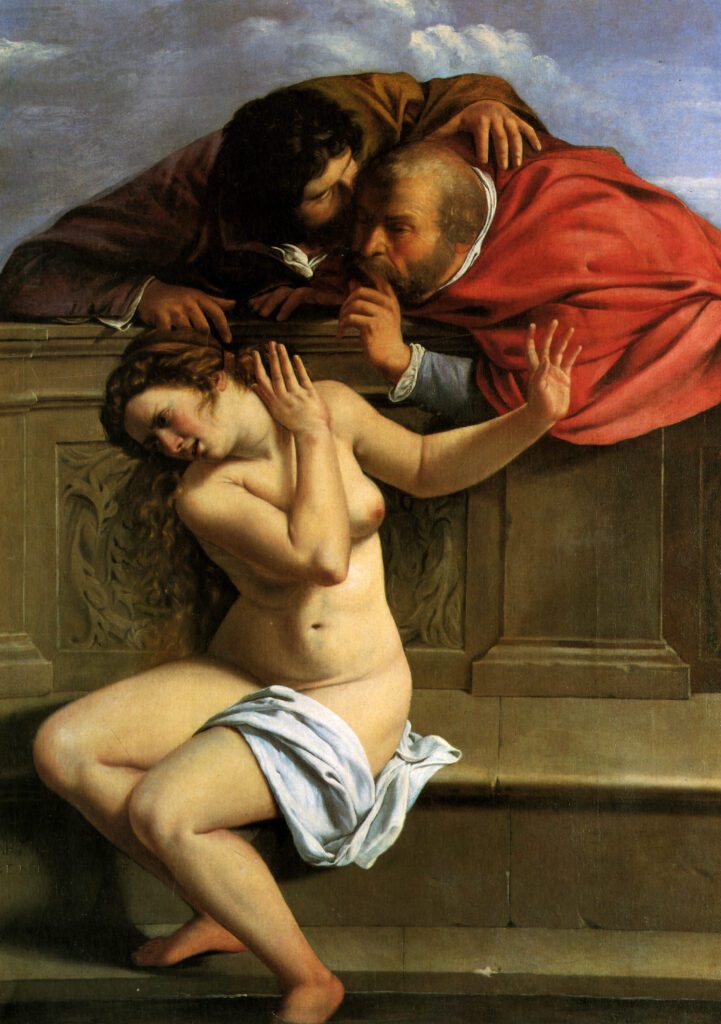 Susanna and the Elders 1610 Artemisia Gentileschi