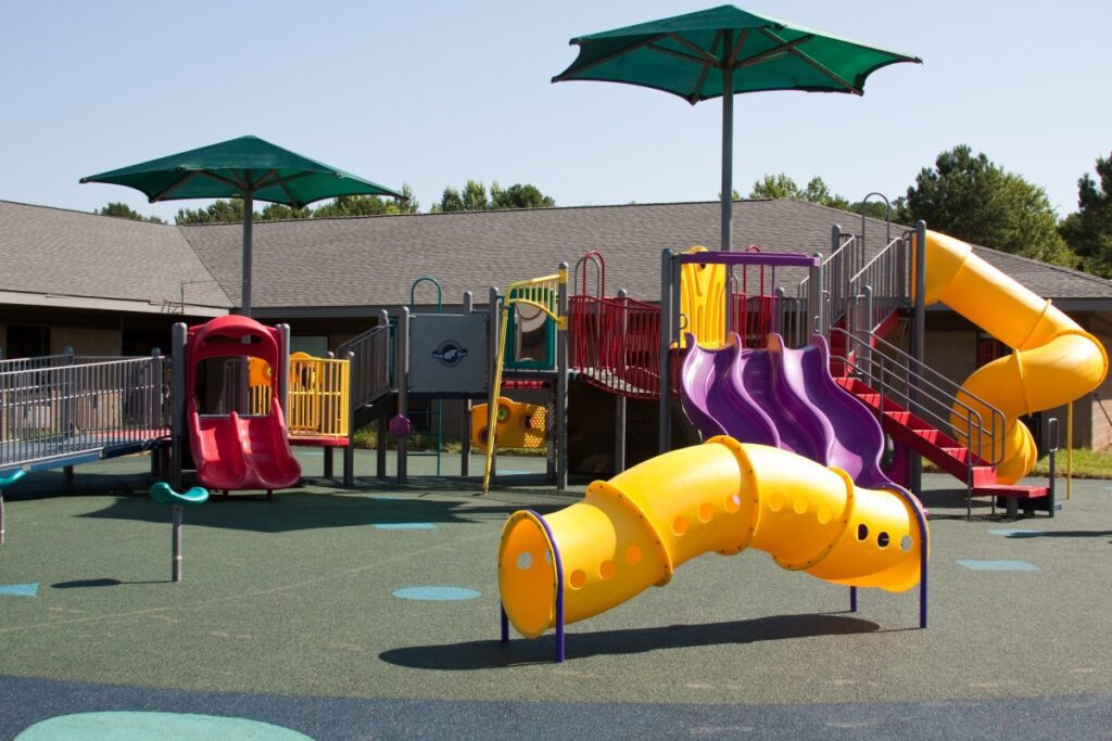 playground swing slide school fun activity recreation amusement 1132533