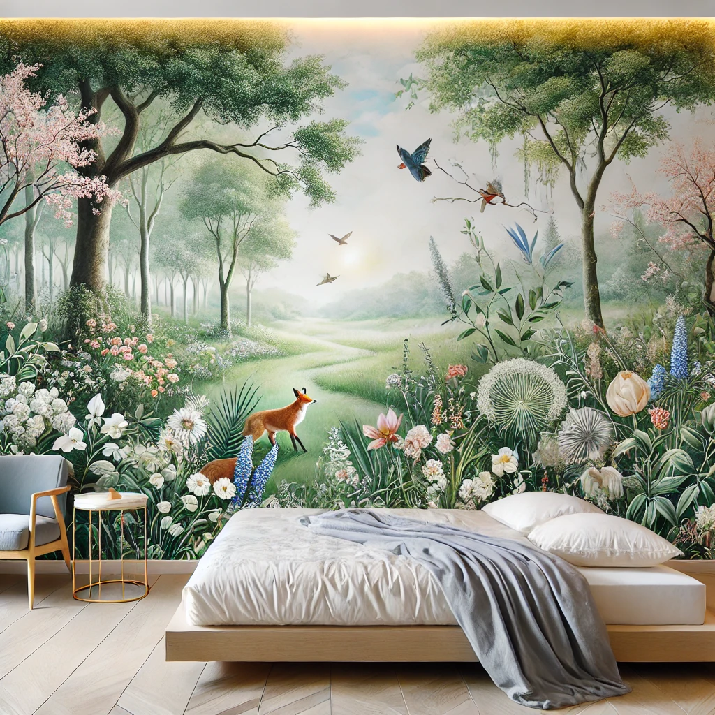 Tendencias en arte mural para interiores