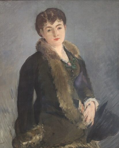 Edouard Manet Portrait de Mademoiselle Isabelle Lemonnier 1 rotated