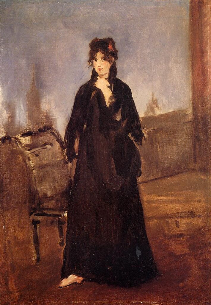 Edouard Manet Berthe Morisot au soulier rose