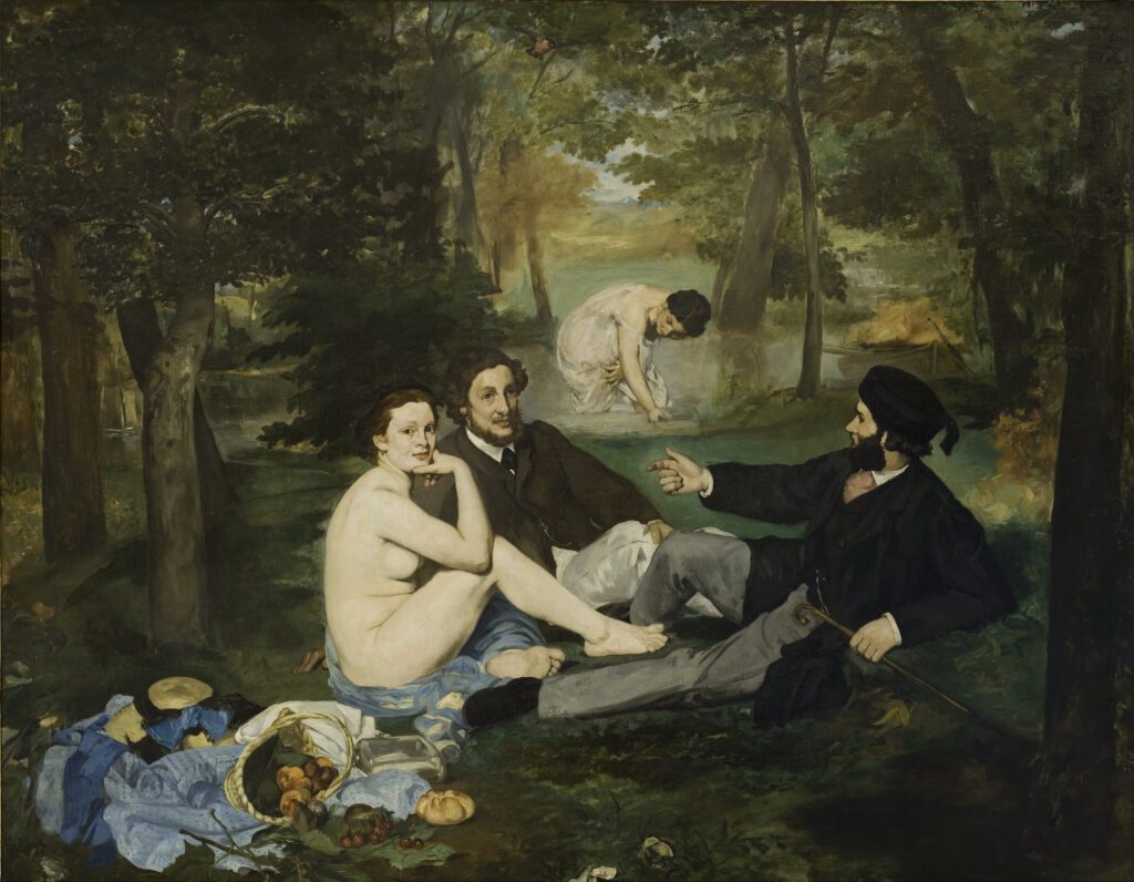 Edouard Manet Luncheon on the Grass Google Art Project