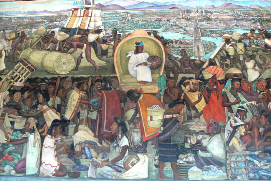 Murales Rivera Markt in Tlatelolco 1