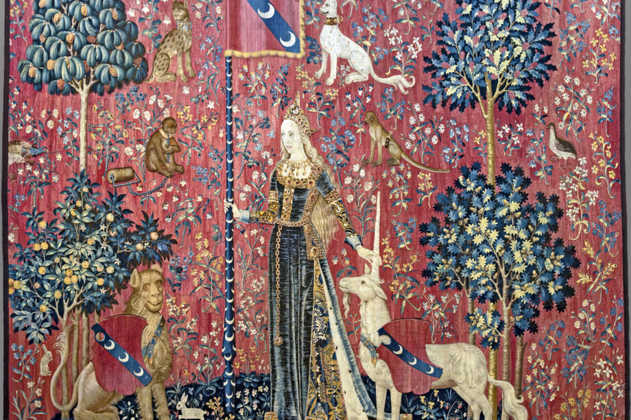 Toulouse Le toucher La Dame a la licorne Musee de Cluny Paris