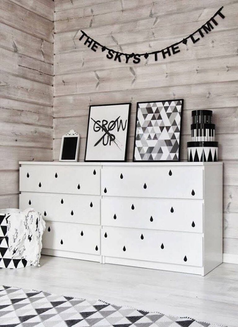 decorar muebles vinilo comoda