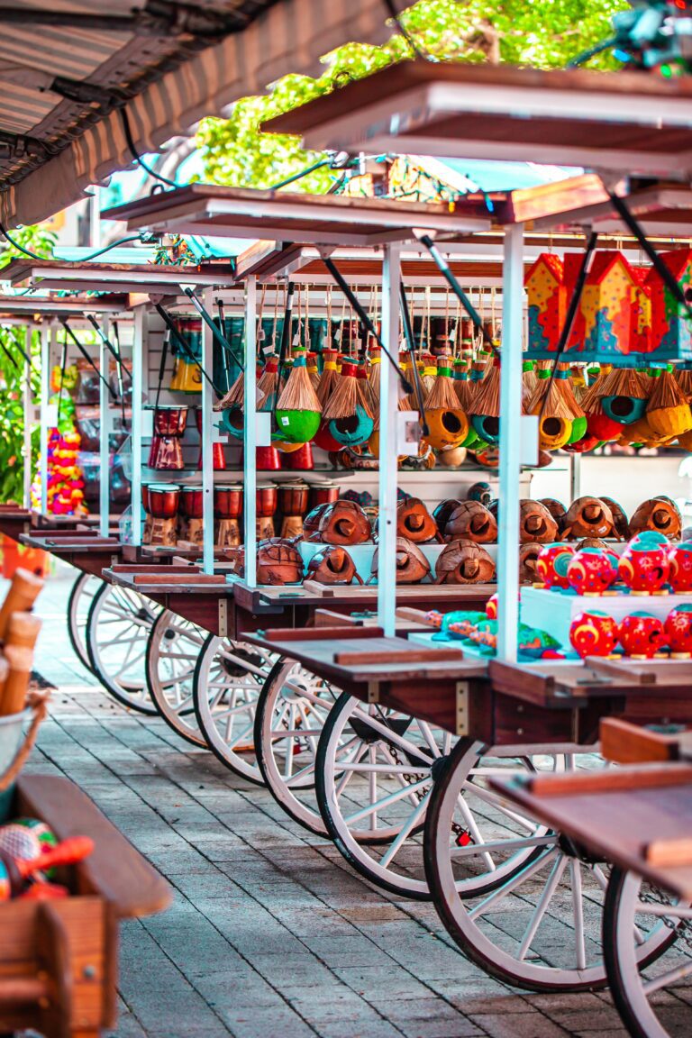 carritos de artesanías