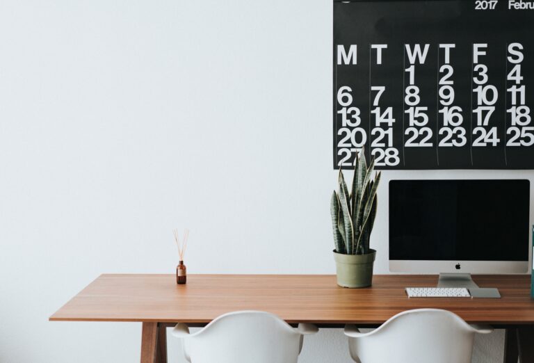 espacio de teletrabajo en casa